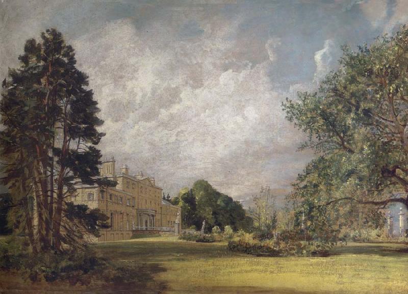 John Constable Malvern Hall:The entrance front France oil painting art